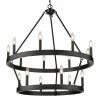 Golden Lighting Alastair 2 Tier - 15 Light Chandelier