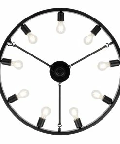 Coupon ✨ Golden Lighting American Farmhouse Castile 9 Light Semi-Flush ⌛ 7 Golden Lighting American Farmhouse Castile 9 Light Semi-Flush