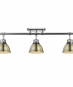 Golden Lighting Duncan Semi-Flush - Track Light - Closeout American Farmhouse