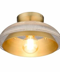 Budget ๐ฅ Golden Lighting American Farmhouse Crawford Flush Mount ๐ 12 Golden Lighting American Farmhouse Crawford Flush Mount