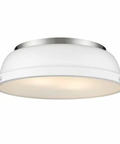 Top 10 💯 Golden Lighting Transitional Looks Duncan 14" Flush Mount 🥰 169 Golden Lighting Transitional Looks Duncan 14