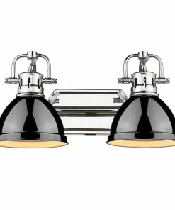 New ✨ Golden Lighting Duncan 2 Light Bath Vanity 👍 188 Golden Lighting Duncan 2 Light Bath Vanity