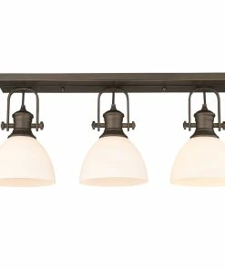 Wholesale ๐ Golden Lighting American Farmhouse Hines 3 Light Semi-Flush โ๏ธ 41 Golden Lighting American Farmhouse Hines 3 Light Semi-Flush