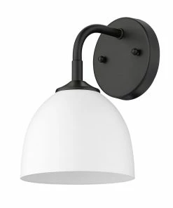 Golden Lighting Zoey 1 Light Wall Sconce American Farmhouse