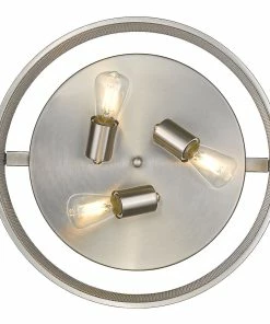 Golden Lighting American Farmhouse Channing Flush Mount - 15