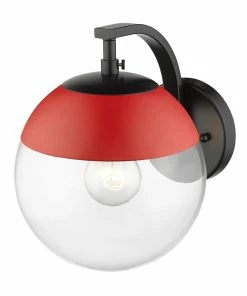 Golden Lighting Dixon 1 Light Wall Sconce - Closeout American Farmhouse