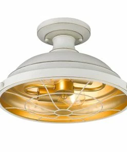 Golden Lighting Bartlett Semi-Flush