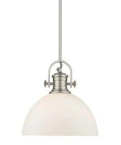 Cheapest 👍 Golden Lighting American Farmhouse Hines 1 Light Large Pendant 👍 45 Golden Lighting American Farmhouse Hines 1 Light Large Pendant