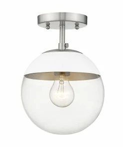 Golden Lighting American Farmhouse Dixon Semi-Flush - Closeout