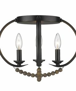 Golden Lighting Flori Flush Mount