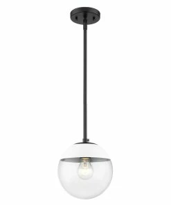 Golden Lighting Dixon Small Pendant With Rod - Closeout
