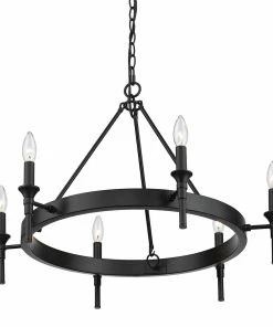 Golden Lighting Edinburgh 6 Light Chandelier