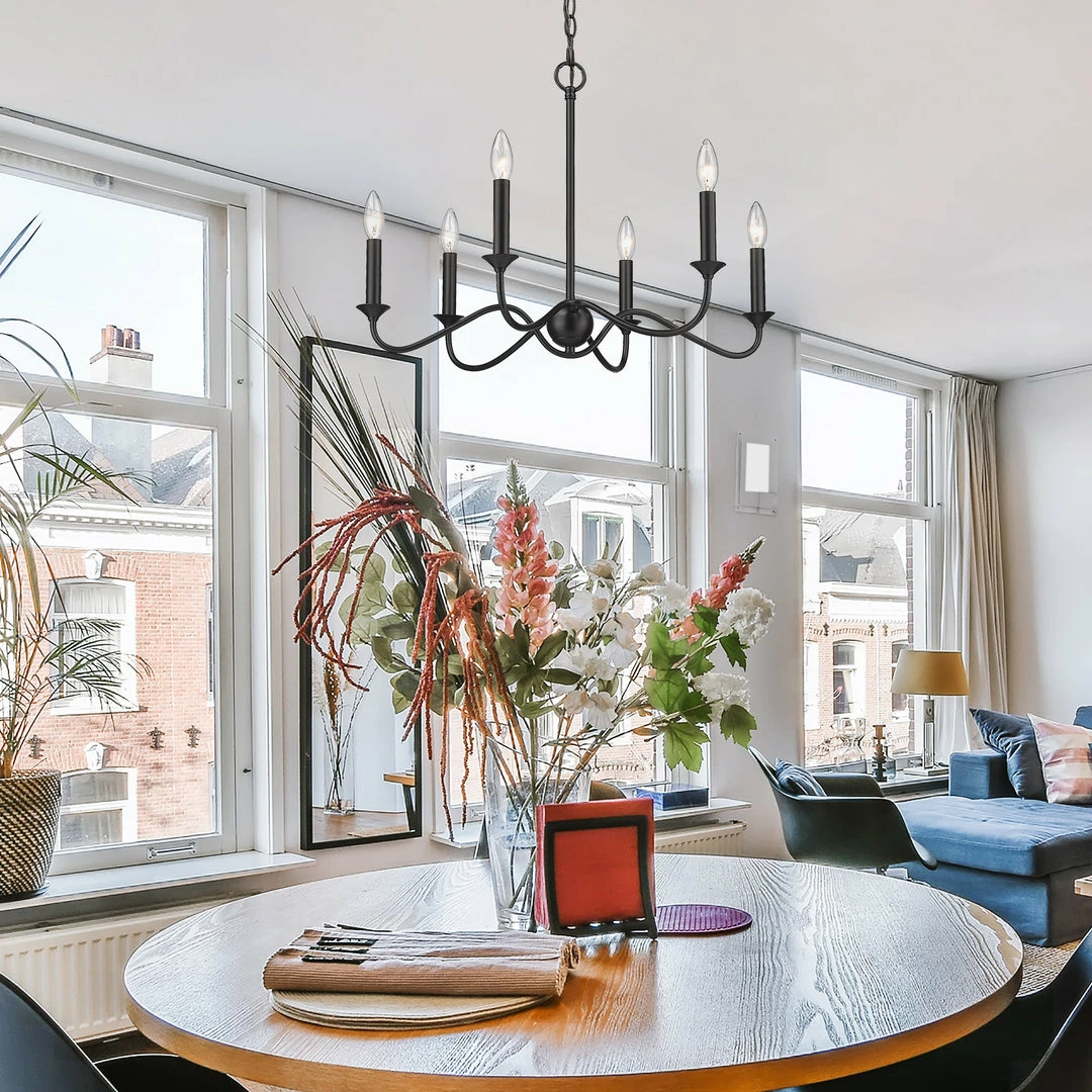 Hot Sale ๐ฅ Golden Lighting Tierney 6 Light Chandelier ๐ 8 Golden Lighting Tierney 6 Light Chandelier