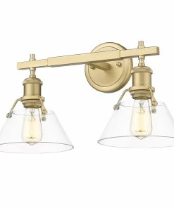 Golden Lighting American Farmhouse Orwell 2 Light Bath Vanity