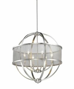 Best Pirce ๐งจ Golden Lighting American Farmhouse Colson 6 Light Chandelier โค๏ธ 49 Golden Lighting American Farmhouse Colson 6 Light Chandelier