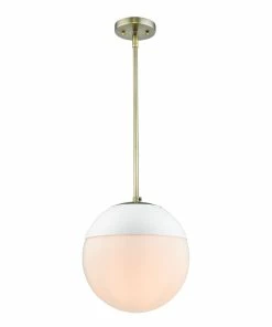 New ๐ Golden Lighting American Farmhouse Dixon 1 Light Pendant With Rod - Closeout โ๏ธ 26 Golden Lighting American Farmhouse Dixon 1 Light Pendant With Rod - Closeout