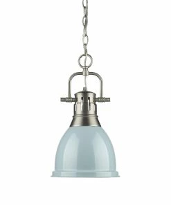 Golden Lighting Duncan Small Pendant With Chain