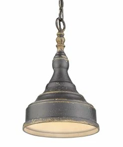 Hot Sale 🛒 Golden Lighting American Farmhouse Keating Mini Pendant ✨ 15 Golden Lighting American Farmhouse Keating Mini Pendant