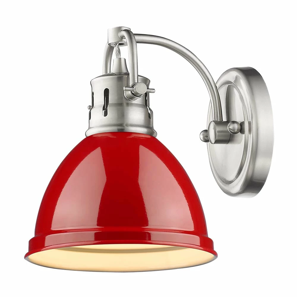 Buy ๐ฅ Golden Lighting American Farmhouse Duncan 1 Light Bath Vanity - Closeout โญ 11 Golden Lighting American Farmhouse Duncan 1 Light Bath Vanity - Closeout