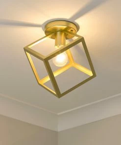 Budget โ๏ธ Golden Lighting Cassio Flush Mount American Farmhouse ๐ 17 Golden Lighting Cassio Flush Mount American Farmhouse