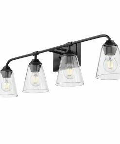 Golden Lighting Ormond 4 Light Bath Vanity American Farmhouse