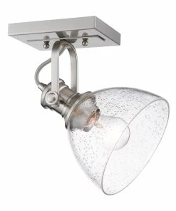 Golden Lighting Hines 1 Light Semi-Flush