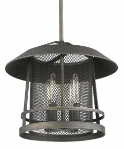 Golden Lighting American Farmhouse Parsons 4 Light Pendant - Closeout