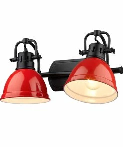 New ✨ Golden Lighting Duncan 2 Light Bath Vanity 👍 175 Golden Lighting Duncan 2 Light Bath Vanity