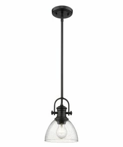 Golden Lighting American Farmhouse Hines Mini Pendant