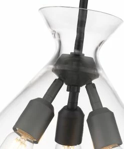 Golden Lighting American Farmhouse Malta 3 Light Pendant