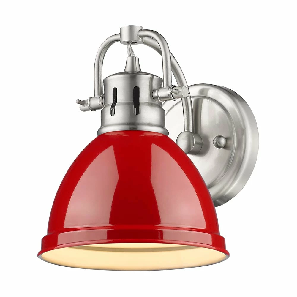 Buy ๐ฅ Golden Lighting American Farmhouse Duncan 1 Light Bath Vanity - Closeout โญ 12 Golden Lighting American Farmhouse Duncan 1 Light Bath Vanity - Closeout