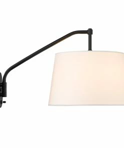 Golden Lighting Ryleigh 1 Light Articulating Wall Sconce American Farmhouse