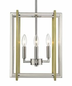 Golden Lighting Tribeca 4 Light Chandelier - Closeout